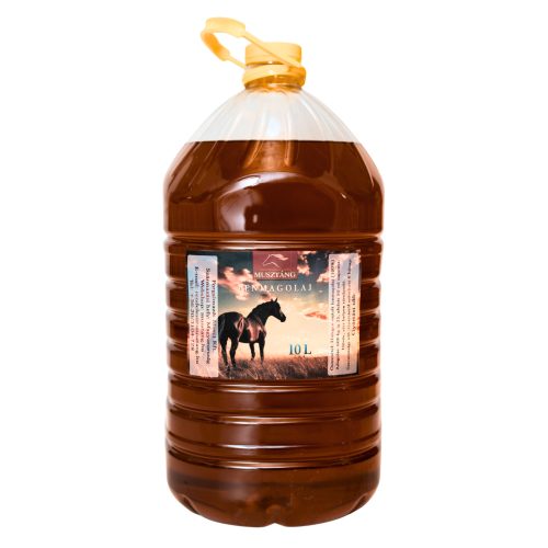 Lenolaj 10L INGYEN HÁZHOZ VISSZÜK - Lenolaj Lovaknak